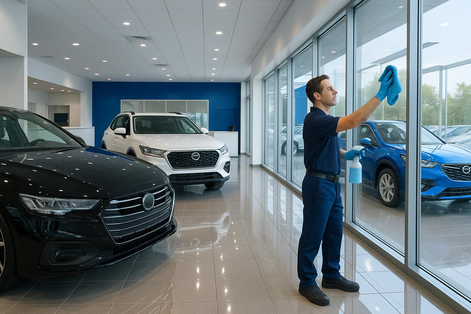 Car Dealership Cleaning