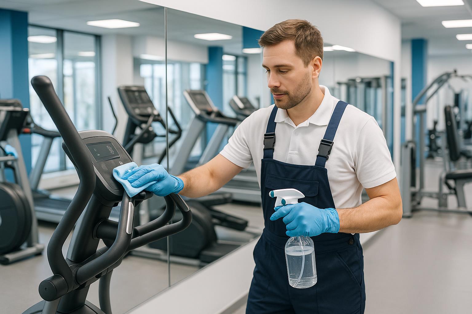 Gym & Fitness Center Cleaning